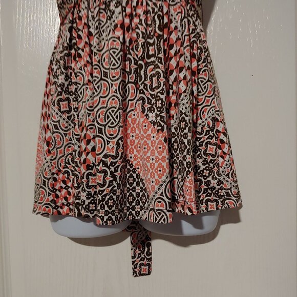 Rampage Floral Halter Top Y2K Coquette Indie Sleaze Whimsy L - Picture 6 of 8